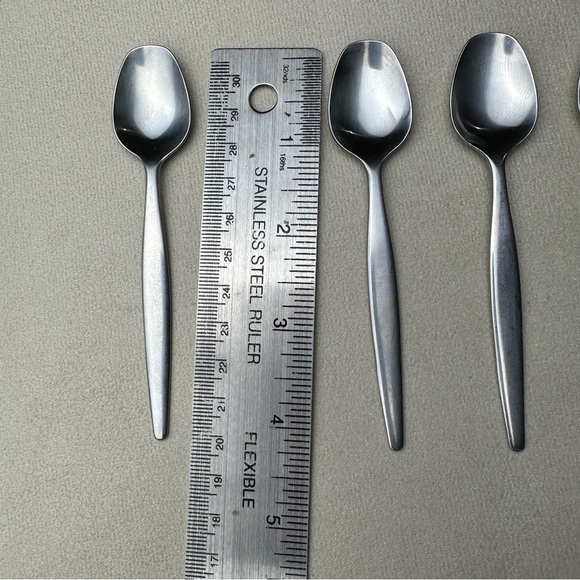 Gense FOCUS Stainless Steel Demitasse Spoons Set of 5 - Picture 3 of 8